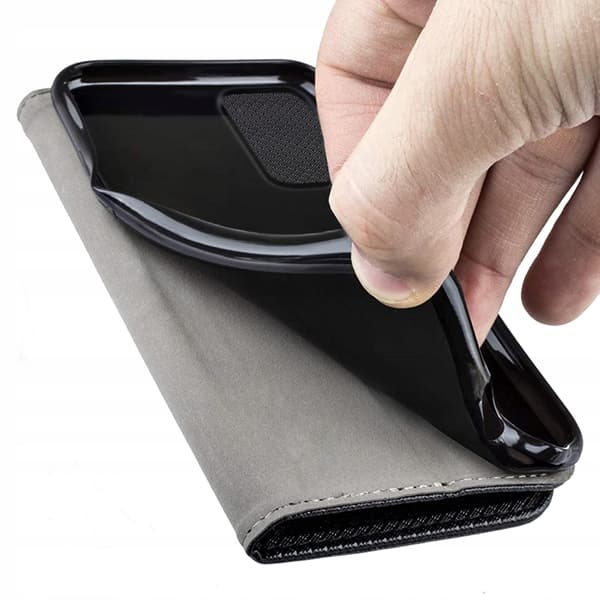 SMART MAGNET SORT LUKKET ETUI MED FLAP TIL REALME GT MASTER 5G+ GLAS