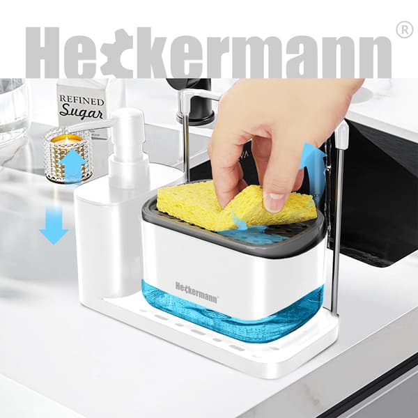Heckermann KH20039 Køkkenvæskedispenser Hvid