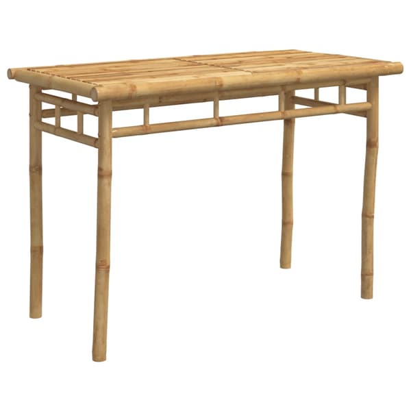 vidaXL Trädgårdsmatbord 110x55x75 cm bambu