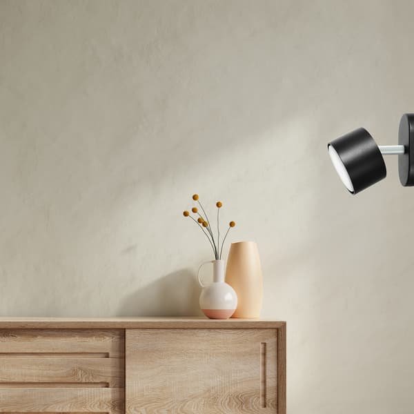 Heckermann 8795313A LED-kohdevalo musta 1 kpl pää
