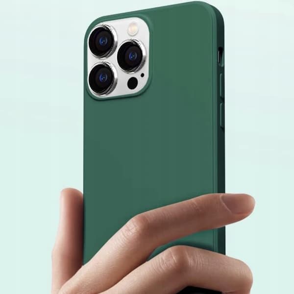 LOS ANDES cover til iPhone 14 Pro Max, silikone, grøn