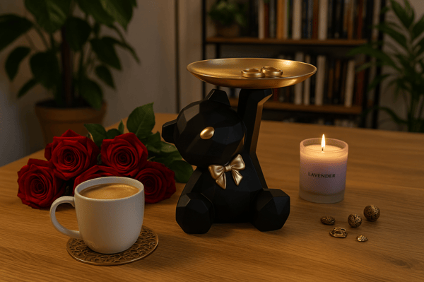 BAMSE MED HVID BAKKE