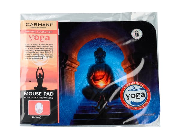 Computermusemåtte - Yoga, Møde med Buddha (CARMANI)