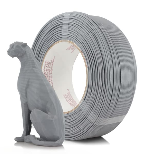FILAMENT 3D Refill PLA Speed ​​​​Matt Grå (1kg / 1,75mm)