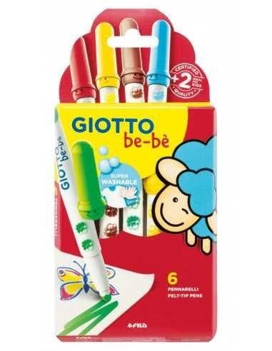 Super tuscher 6 farver Bebe GIOTTO