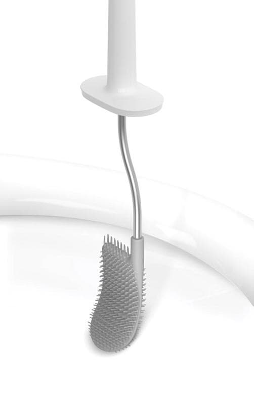 Flex toiletbørste, stål / Joseph Joseph