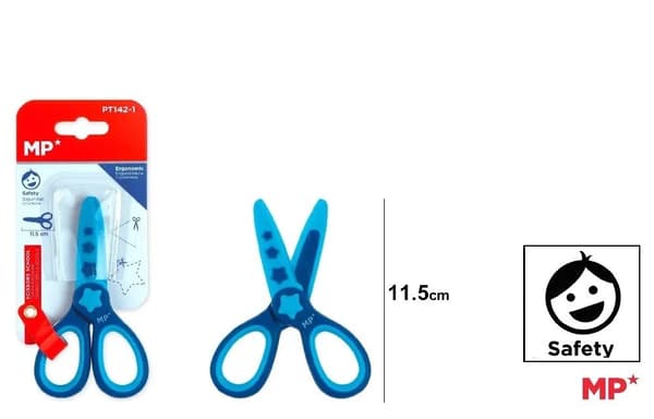 Lasten sakset 11,5 cm siniset