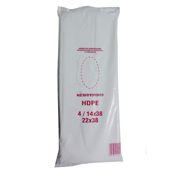HDPE-poser 14x38/4 cm 7mic
