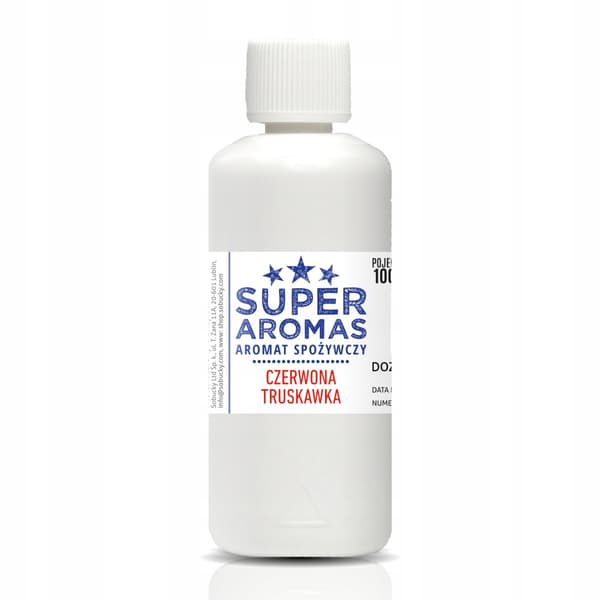 Super aromas Punainen mansikka 100 ml