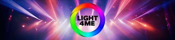 LIGHT4ME HEX PAR RING reflektor scenisk lyseffekt DMX
