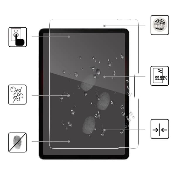 Härdat glas för Microsoft Surface Pro 12 tum