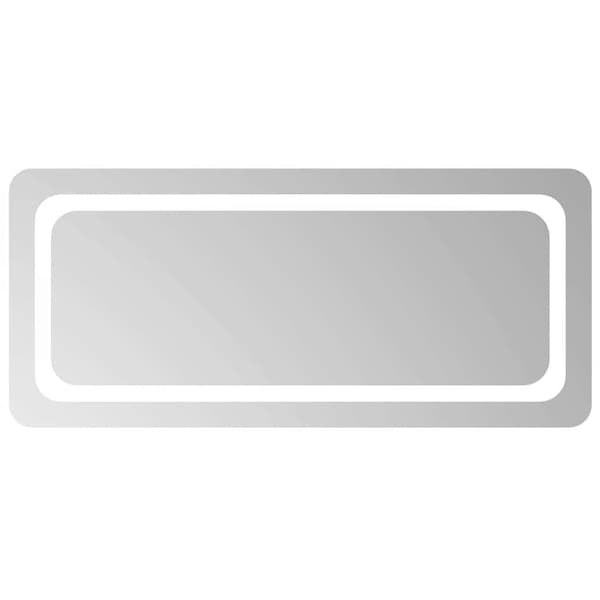 vidaXL Badrumsspegel med LED, 90x40 cm