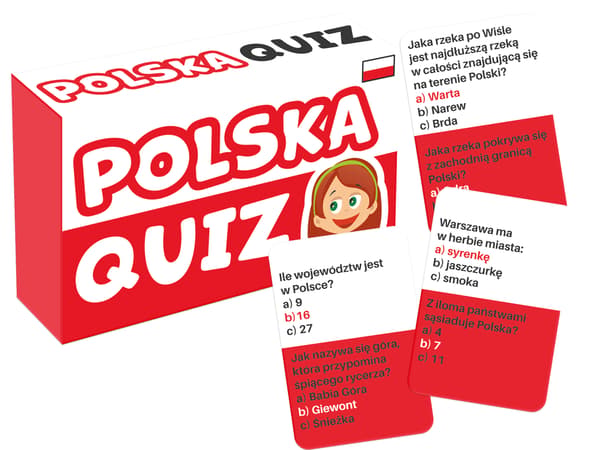 Polsk quiz. Mini. Brætspil. Kænguru