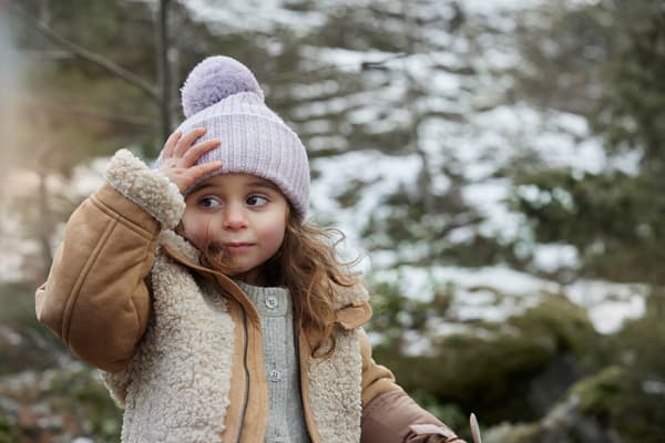 Elodie Details - Lavender Love Ullmössa 2-3 År