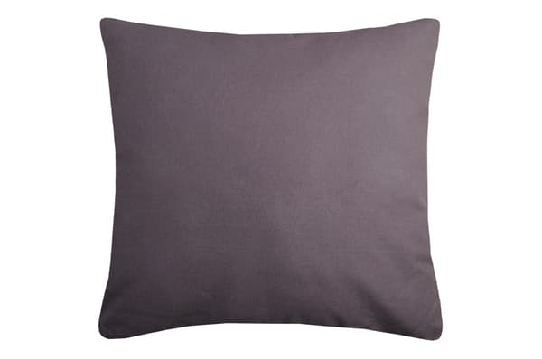DUO pude 50x50 grå sølv