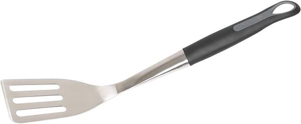Åbnet køkkenspatel i rustfrit stål 45 cm