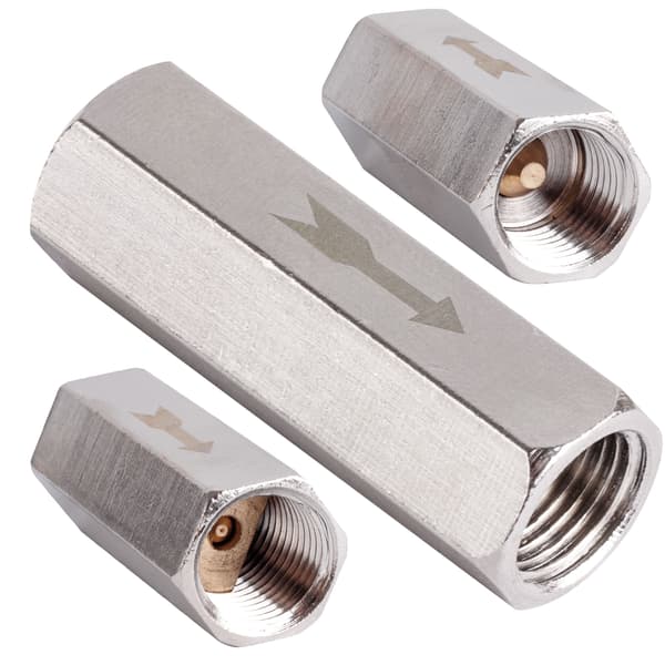 LINEÆR LUFTKONTRAVENTIL 1/8 X 1/8 TOMMER PNEUMATISK PRO