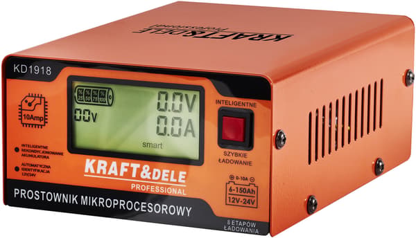 Mikroprocessorlikriktare 10A 12/24V KD1918