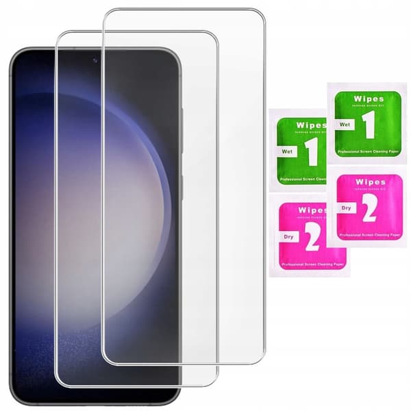 2x Härdat Glas för Samsung Galaxy S23+ Solid | 2-pack