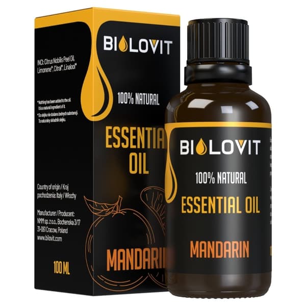 Bilovit - Mandarin eterisk olja 100ml