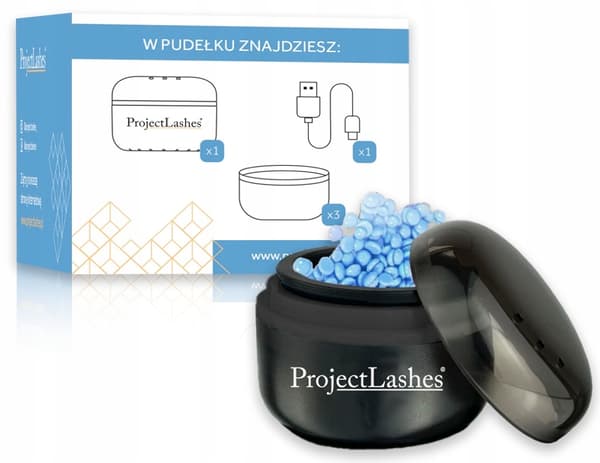 ProjectLashes Mini Voksvarmer USB