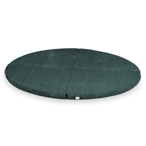 Rund vikmatta, diameter 160, manchestergrön