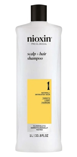 Nioxin System 1 hårbotten+hårschampo 1000 ml