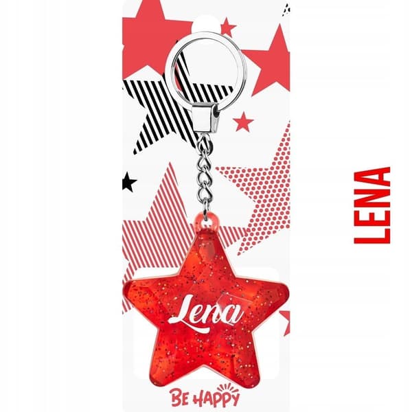Lena Star Nøglering