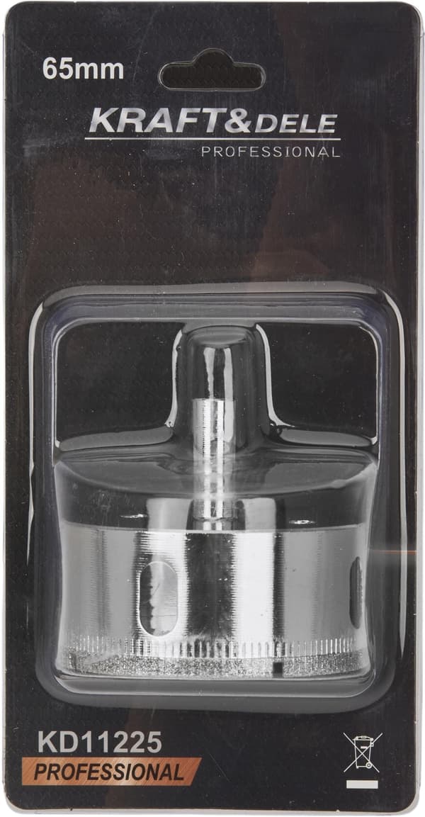 Diamanthålsåg för stengods 65mm KD11225