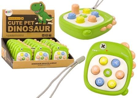 Grøn Dinosaur Arkadespil