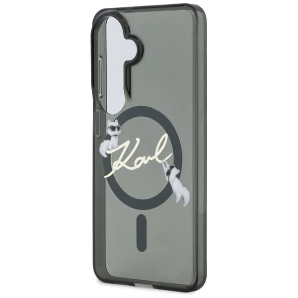 Karl Lagerfeld IML KC Script MagSafe-etui til Galaxy S26+, sort