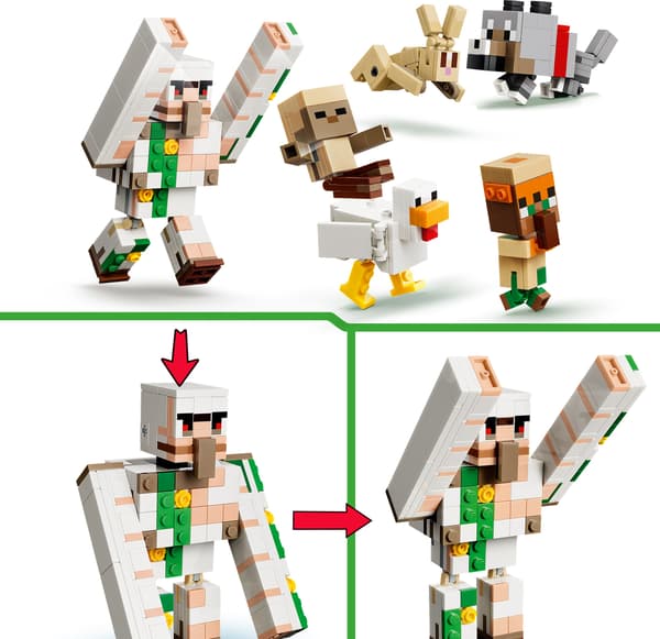 LEGO Minecraft Ökenkycklingryttarattack 428 delar (21592)