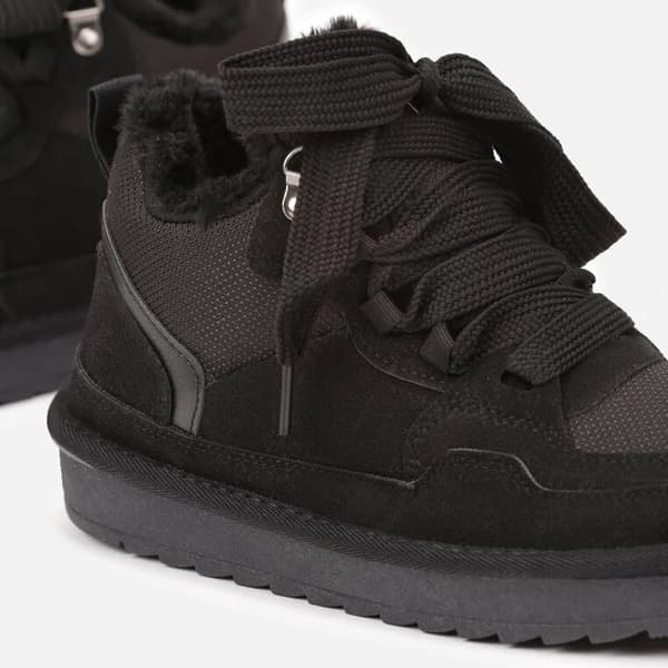 Sneakers Ankelstøvler Dame Sort Terea 39