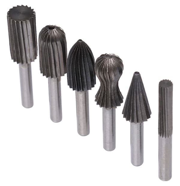 Skaftfräsar för metall 6 st KD11215