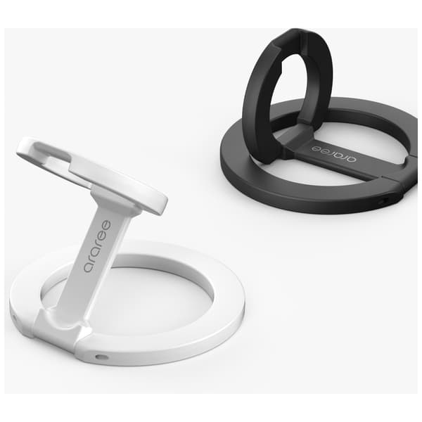 Ringställ Araree A-Ring MagSafe GripTok vit