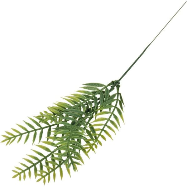 Dekorativ grön ormbunke 60 cm - Imitation av levande växt