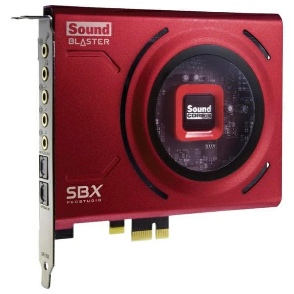 Creative Sound Blaster Z SE PCI-e rødt lydkort