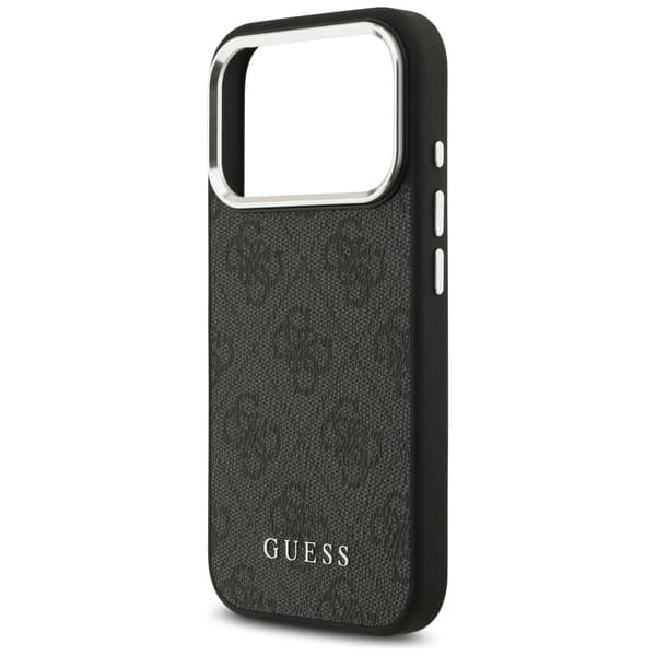Guess 4G Classic Logo MagSafe-etui til iPhone 17 Pro, sort