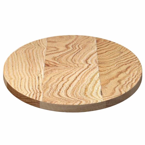 vidaXL bordplade 80x40x2 cm oval i egetræ