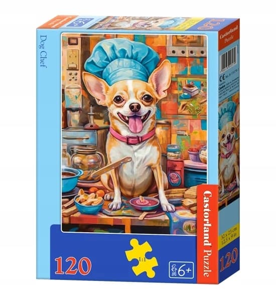 Pussel 120 bitar B-13579-1 Hundkock