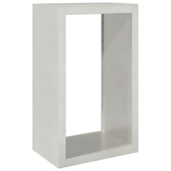 vidaXL brænderist 60x40x100 cm rustfrit stål