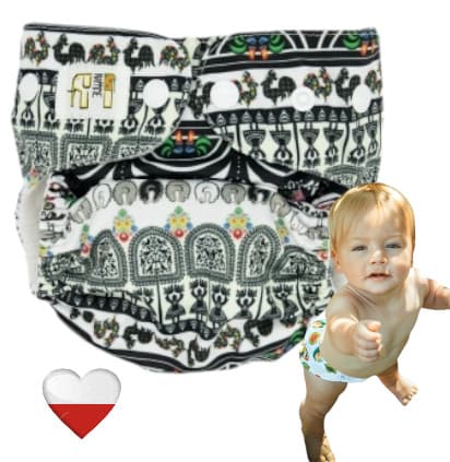 NappiMe MINI POCKET microfleeceblöjor, återanvändbara