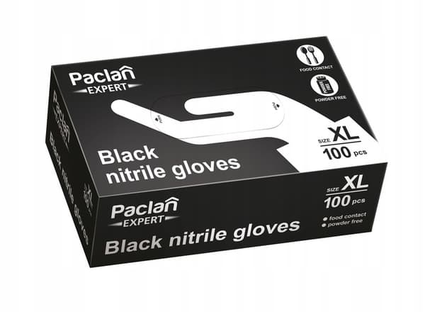 Nitriilikäsineet XL 100 kpl - Paclan