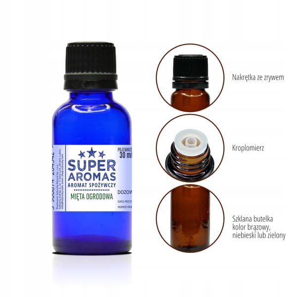 Superaromas Madaroma Havemynte 30 ml