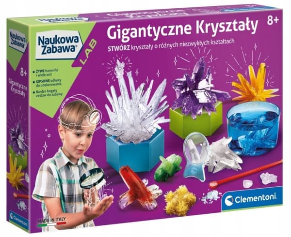 Clementoni kæmpekrystaller videnskabssæt