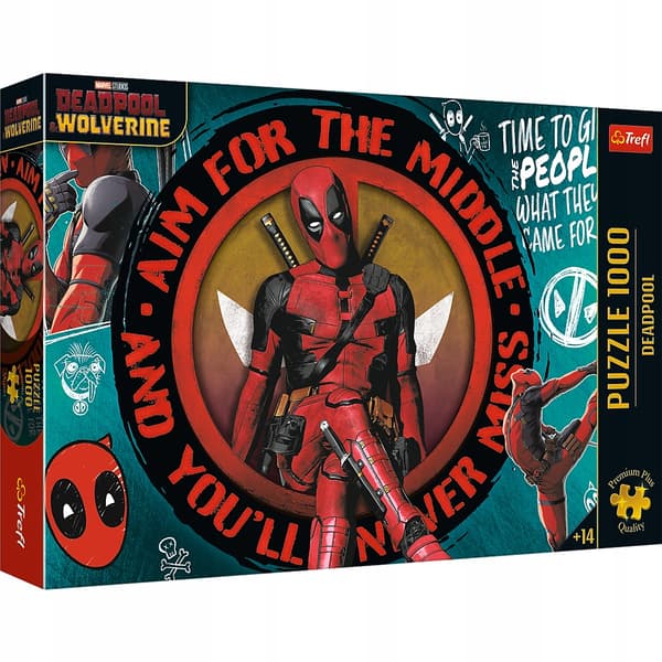10835 Puslespil 1000 Premium Plus - Deadpool