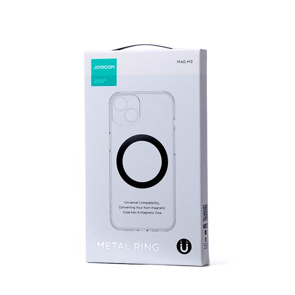 Magnetisk metallring för smartphone rosa SET 2 st.