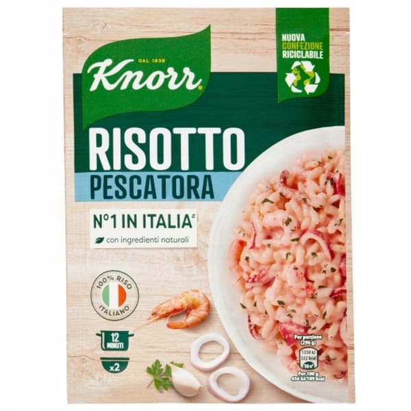 Knorr Risotto med räkor Alla Pescatora 175g