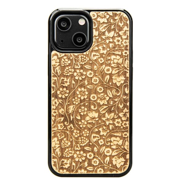 Træcover til iPhone 13 Mini VILDE BLOMSTER ANIEGRE