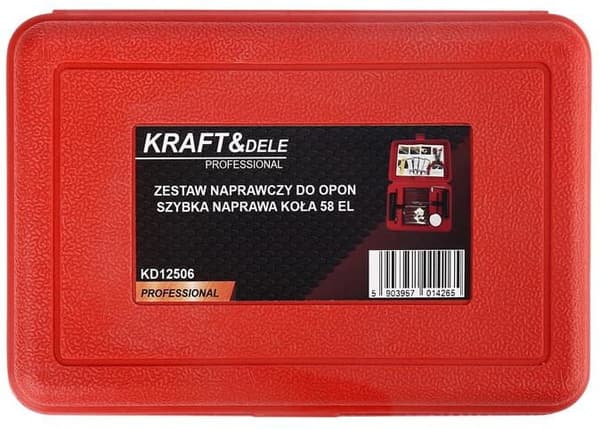 Renkaankorjaussarja 58 osaa KD12506